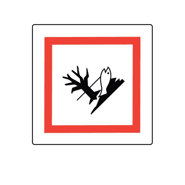 GHS Pictogram Label - Environmental Damaging 4" x 4"